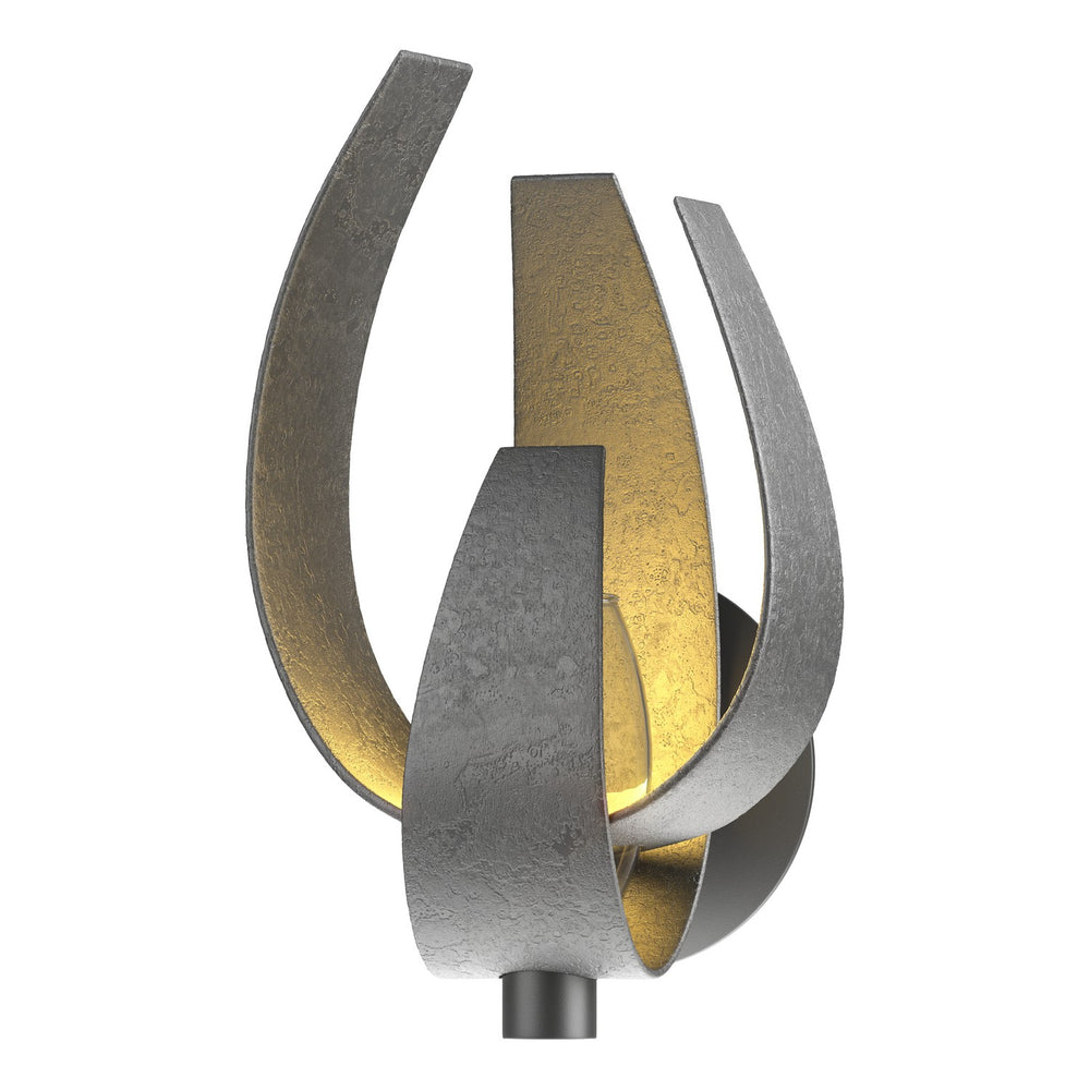 Hubbardton Forge - One Light Wall Sconce - Corona - Black- Union Lighting Luminaires Decor
