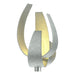 Hubbardton Forge - One Light Wall Sconce - Corona - Vintage Platinum- Union Lighting Luminaires Decor