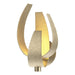 Hubbardton Forge - One Light Wall Sconce - Corona - Soft Gold- Union Lighting Luminaires Decor