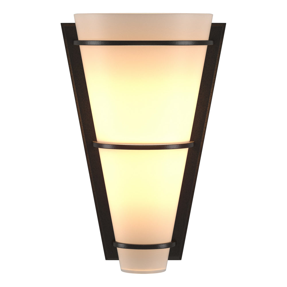 Hubbardton Forge - One Light Wall Sconce - Half Cone - Oil Rubbed Bronze- Union Lighting Luminaires Decor