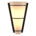 Hubbardton Forge - One Light Wall Sconce - Half Cone - Oil Rubbed Bronze- Union Lighting Luminaires Decor