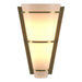 Hubbardton Forge - One Light Wall Sconce - Half Cone - Modern Brass- Union Lighting Luminaires Decor