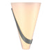 Hubbardton Forge - Two Light Wall Sconce - Half Cone - Vintage Platinum- Union Lighting Luminaires Decor