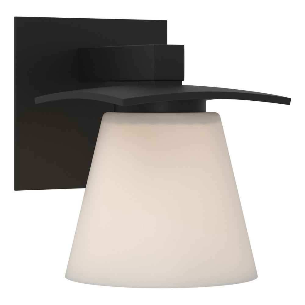 Hubbardton Forge - One Light Wall Sconce - Wren - Black- Union Lighting Luminaires Decor