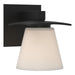 Hubbardton Forge - One Light Wall Sconce - Wren - Black- Union Lighting Luminaires Decor