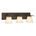 Hubbardton Forge - Three Light Wall Sconce - Wren - Bronze- Union Lighting Luminaires Decor