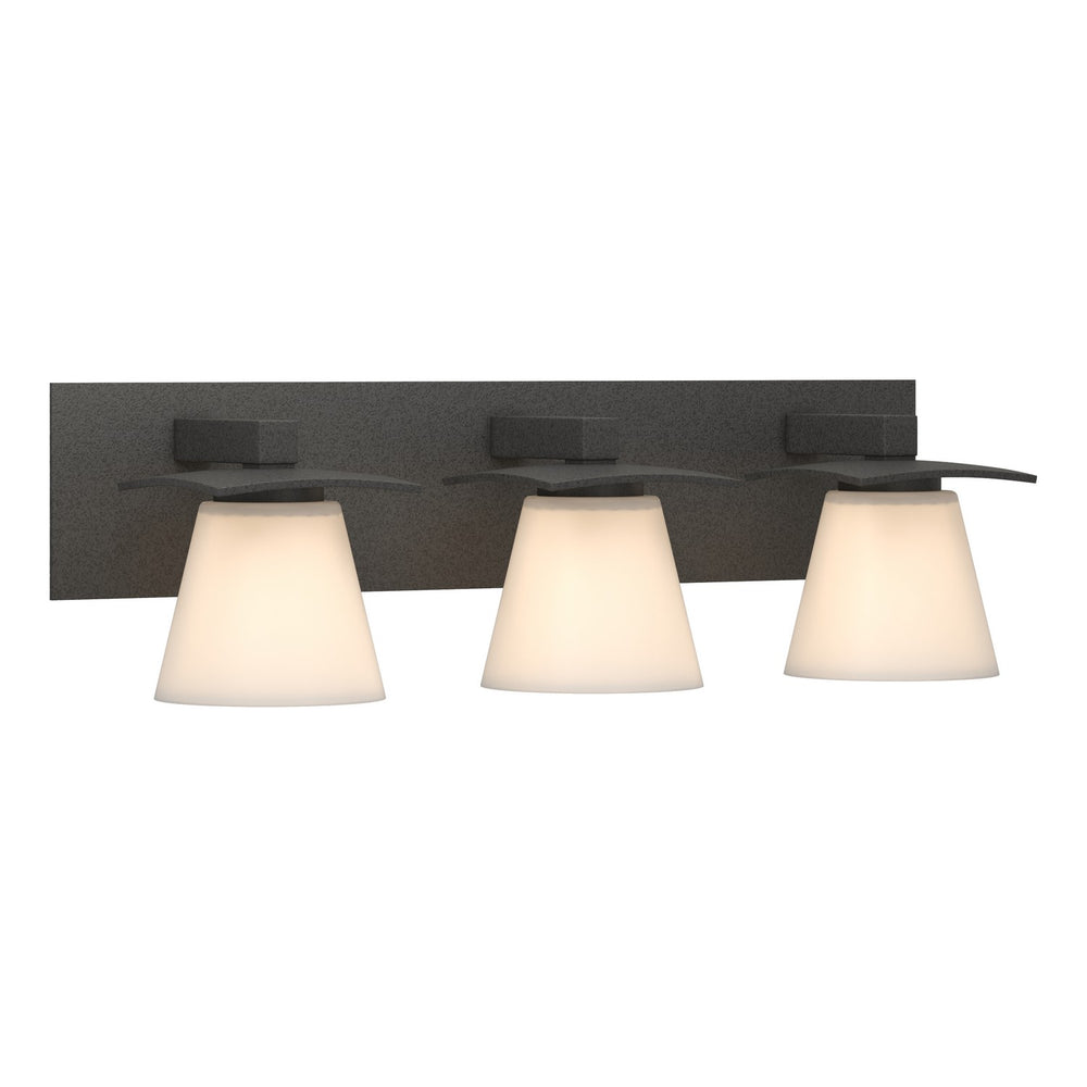 Hubbardton Forge - Three Light Wall Sconce - Wren - Natural Iron- Union Lighting Luminaires Decor