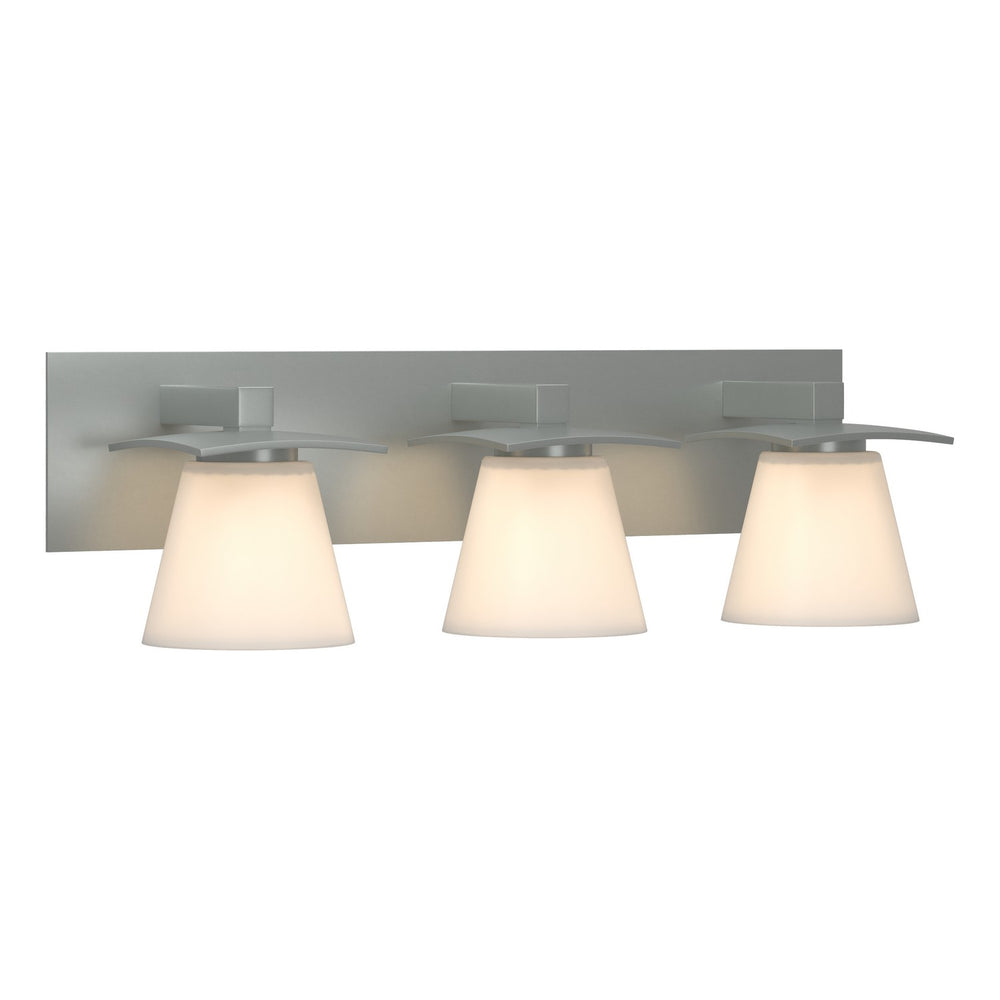 Hubbardton Forge - Three Light Wall Sconce - Wren - Vintage Platinum- Union Lighting Luminaires Decor