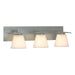 Hubbardton Forge - Three Light Wall Sconce - Wren - Vintage Platinum- Union Lighting Luminaires Decor