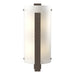 Hubbardton Forge - Two Light Wall Sconce - Vertical Bar - Bronze- Union Lighting Luminaires Decor