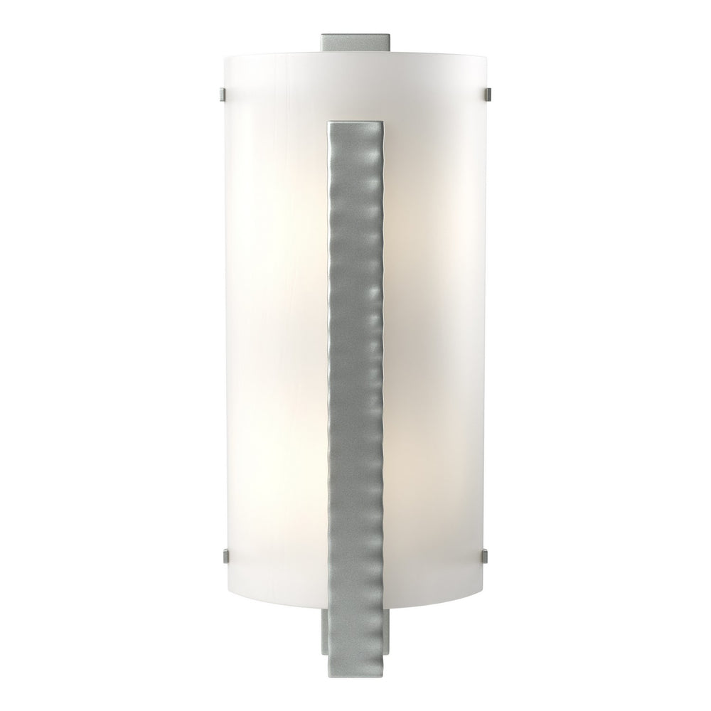 Hubbardton Forge - Two Light Wall Sconce - Vertical Bar - Vintage Platinum- Union Lighting Luminaires Decor
