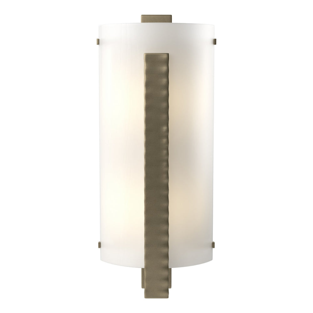 Hubbardton Forge - Two Light Wall Sconce - Vertical Bar - Soft Gold- Union Lighting Luminaires Decor