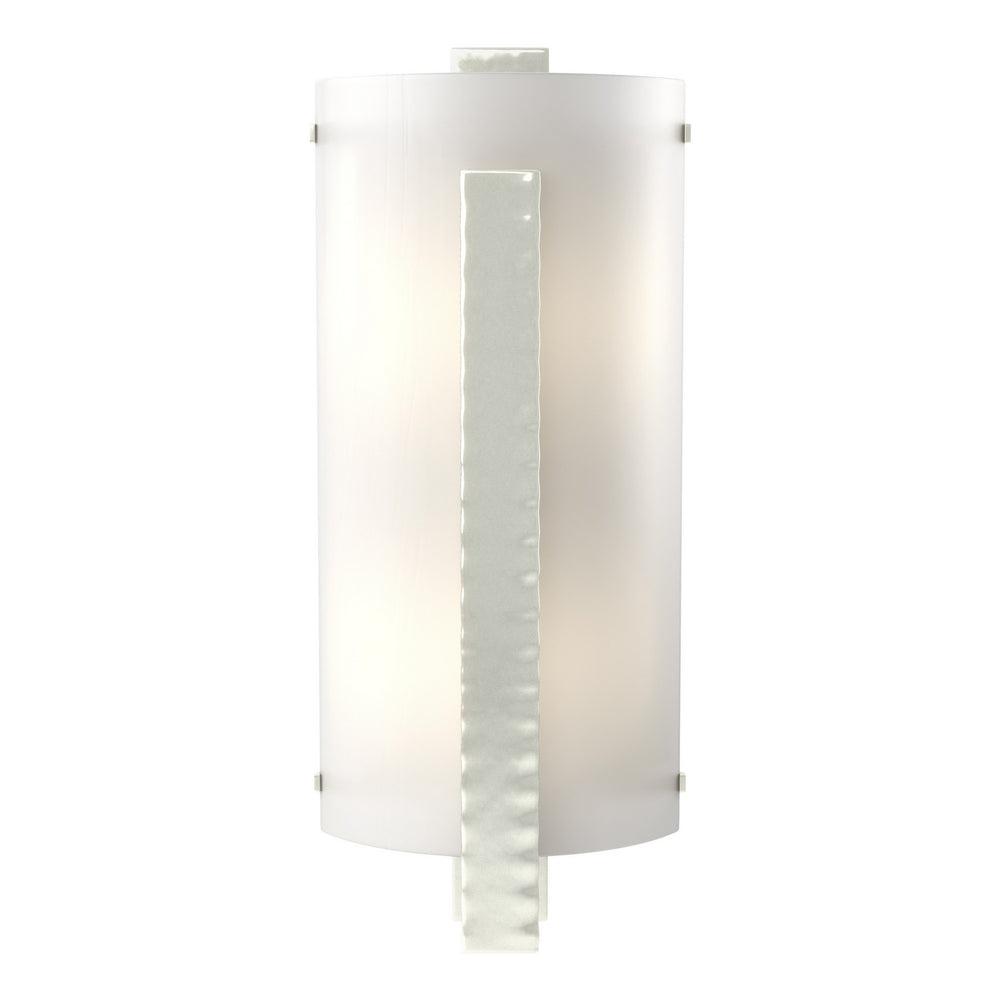 Hubbardton Forge - Two Light Wall Sconce - Vertical Bar - Sterling- Union Lighting Luminaires Decor