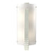 Hubbardton Forge - Two Light Wall Sconce - Vertical Bar - Sterling- Union Lighting Luminaires Decor