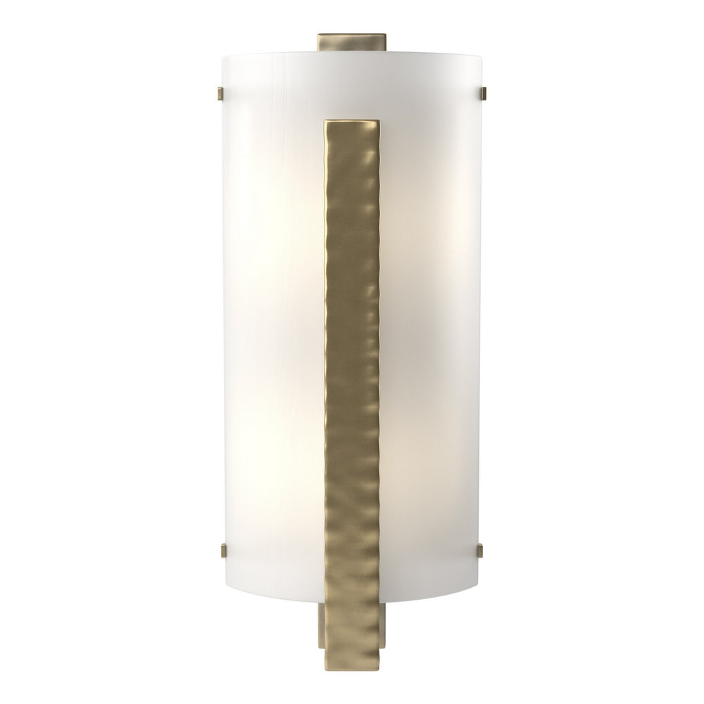 Hubbardton Forge - Two Light Wall Sconce - Vertical Bar - Modern Brass- Union Lighting Luminaires Decor