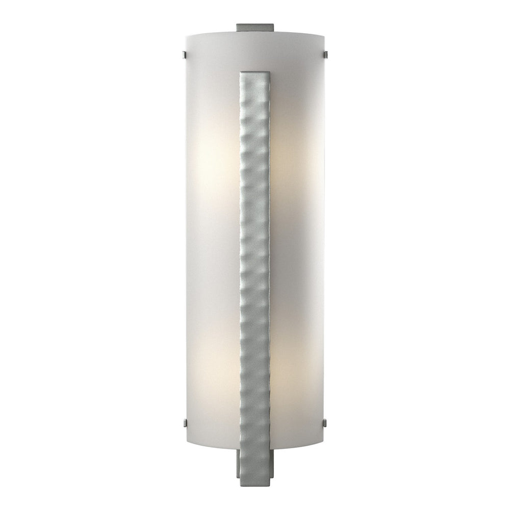 Hubbardton Forge - Two Light Wall Sconce - Vertical Bar - Vintage Platinum- Union Lighting Luminaires Decor