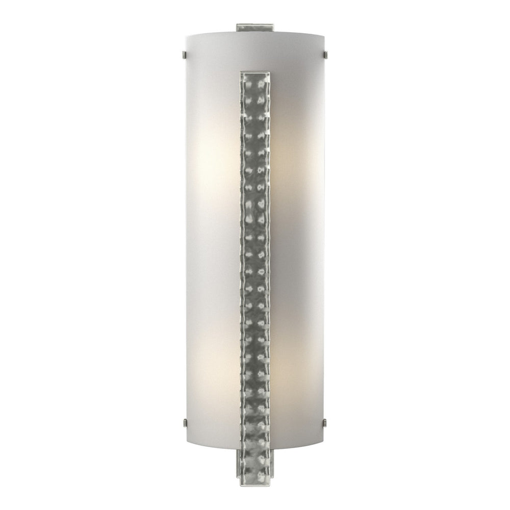 Hubbardton Forge - Two Light Wall Sconce - Vertical Bar - Sterling- Union Lighting Luminaires Decor