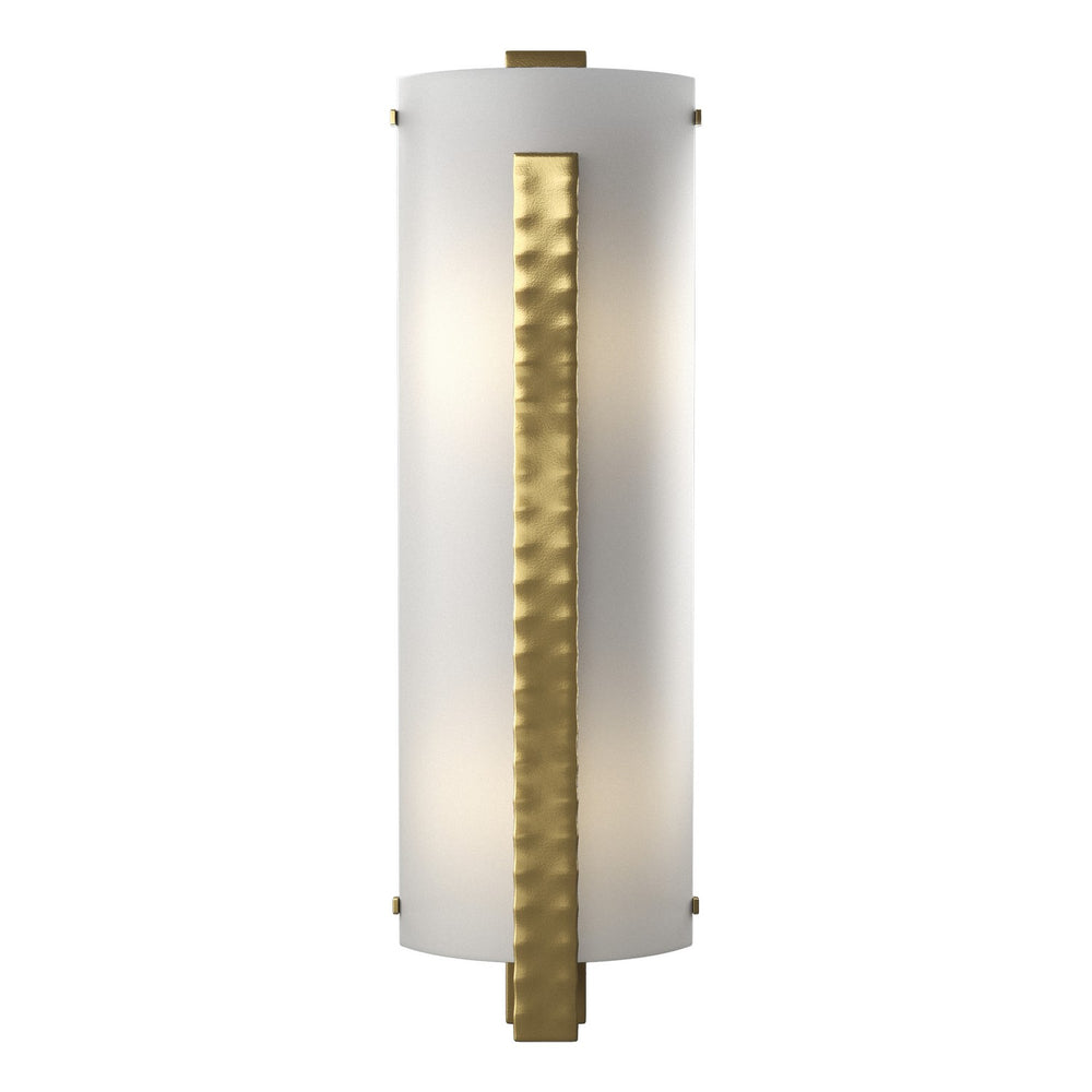 Hubbardton Forge - Two Light Wall Sconce - Vertical Bar - Modern Brass- Union Lighting Luminaires Decor