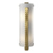 Hubbardton Forge - Two Light Wall Sconce - Vertical Bar - Modern Brass- Union Lighting Luminaires Decor