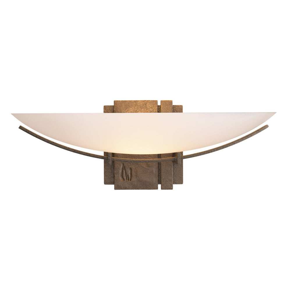 Hubbardton Forge - One Light Wall Sconce - Impressions - Bronze- Union Lighting Luminaires Decor