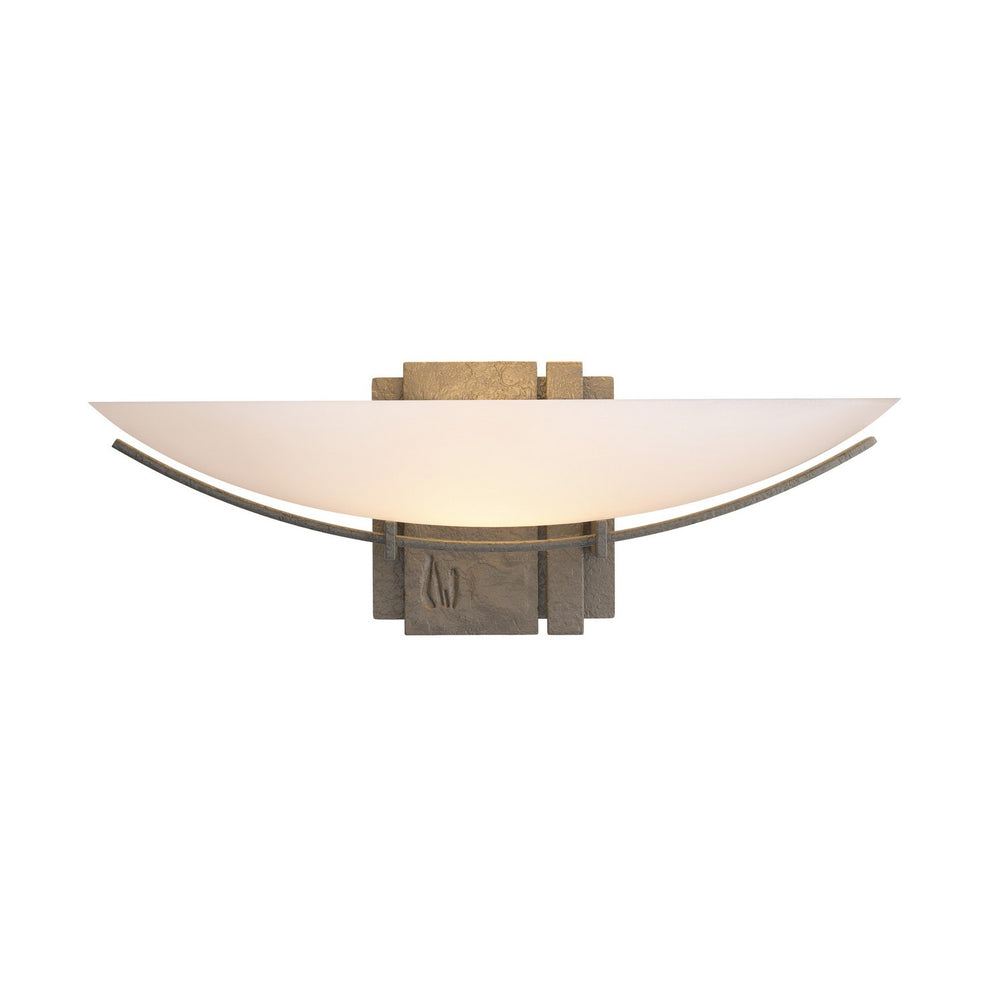 Hubbardton Forge - One Light Wall Sconce - Impressions - Dark Smoke- Union Lighting Luminaires Decor