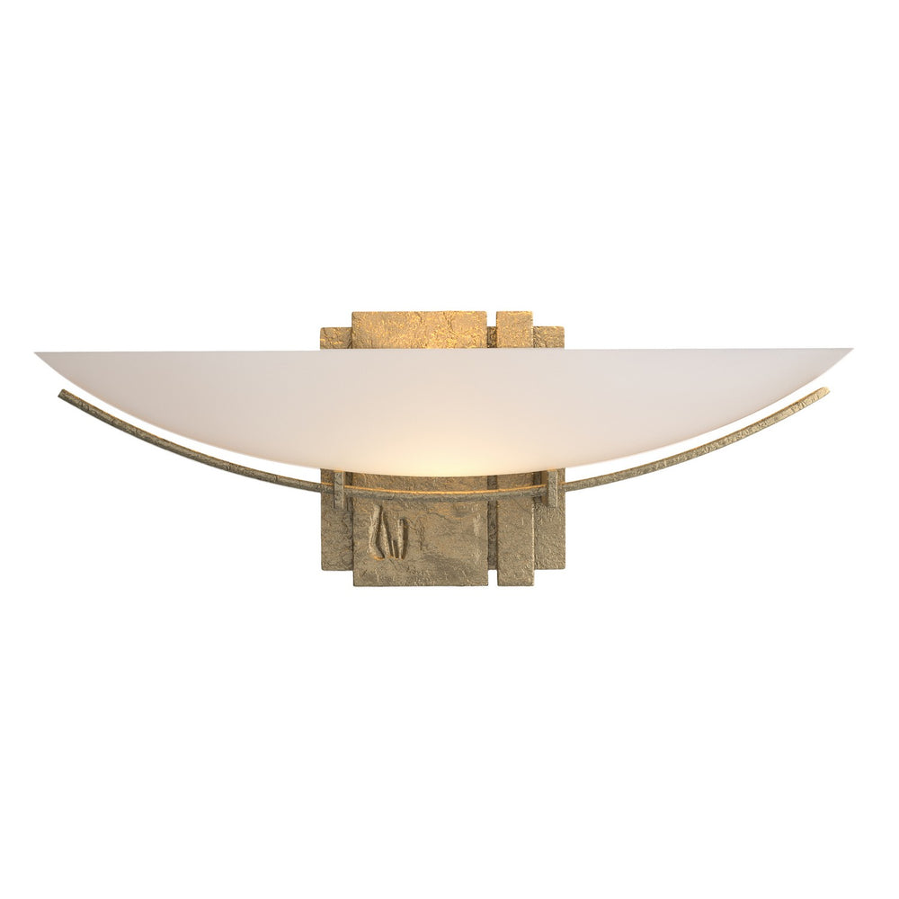 Hubbardton Forge - One Light Wall Sconce - Impressions - Soft Gold- Union Lighting Luminaires Decor