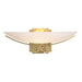 Hubbardton Forge - One Light Wall Sconce - Impressions - Modern Brass- Union Lighting Luminaires Decor