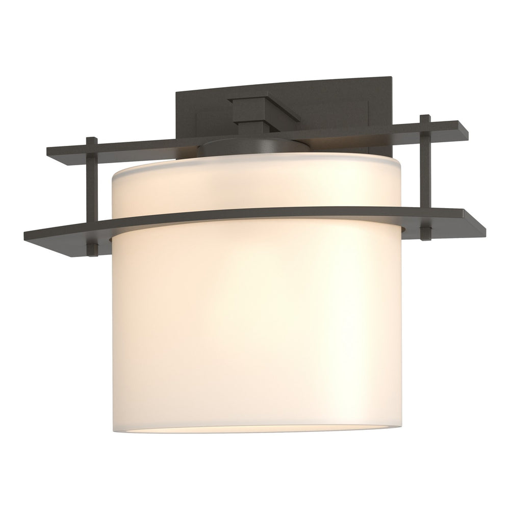 Hubbardton Forge - One Light Wall Sconce - Ellipse - Dark Smoke- Union Lighting Luminaires Decor