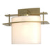 Hubbardton Forge - One Light Wall Sconce - Ellipse - Modern Brass- Union Lighting Luminaires Decor