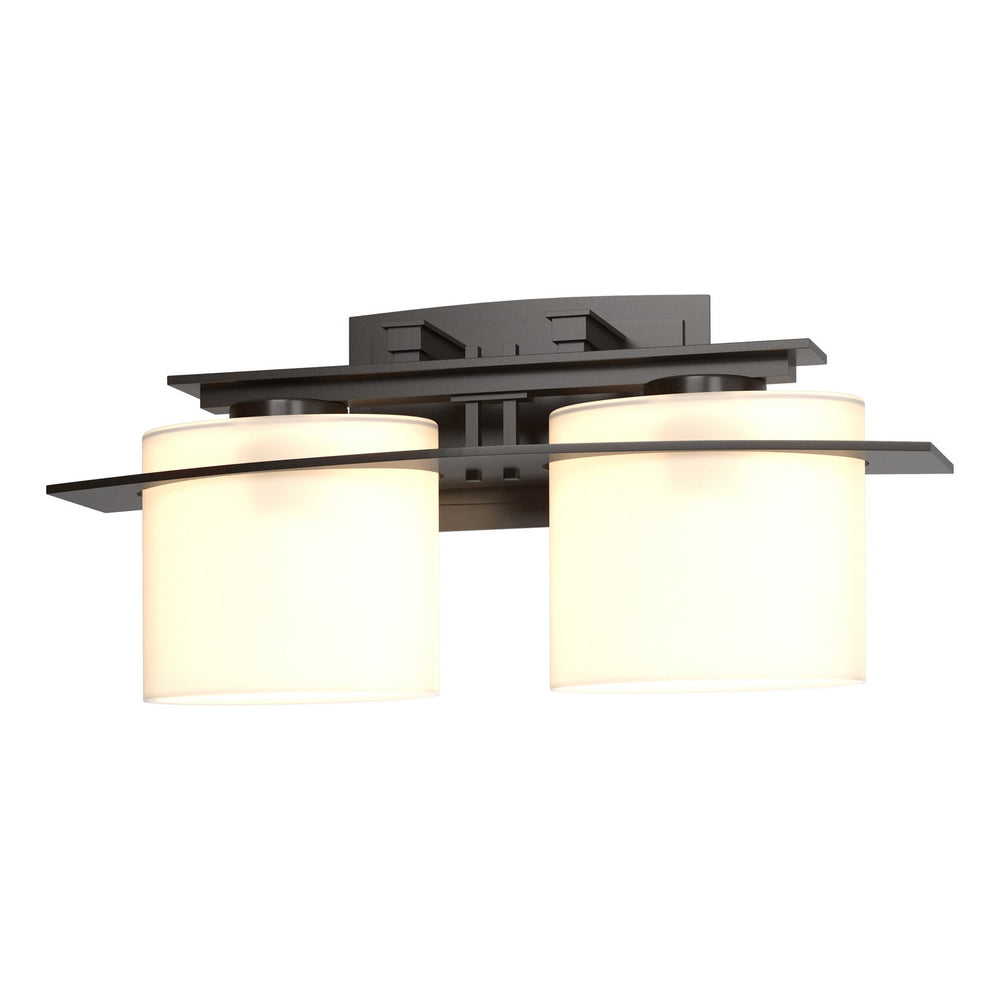 Hubbardton Forge - Two Light Wall Sconce - Ellipse - Oil Rubbed Bronze- Union Lighting Luminaires Decor