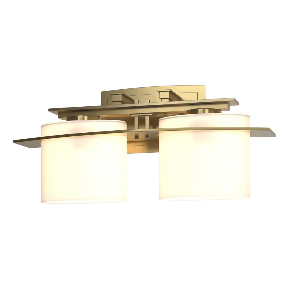 Hubbardton Forge - Two Light Wall Sconce - Ellipse - Modern Brass- Union Lighting Luminaires Decor