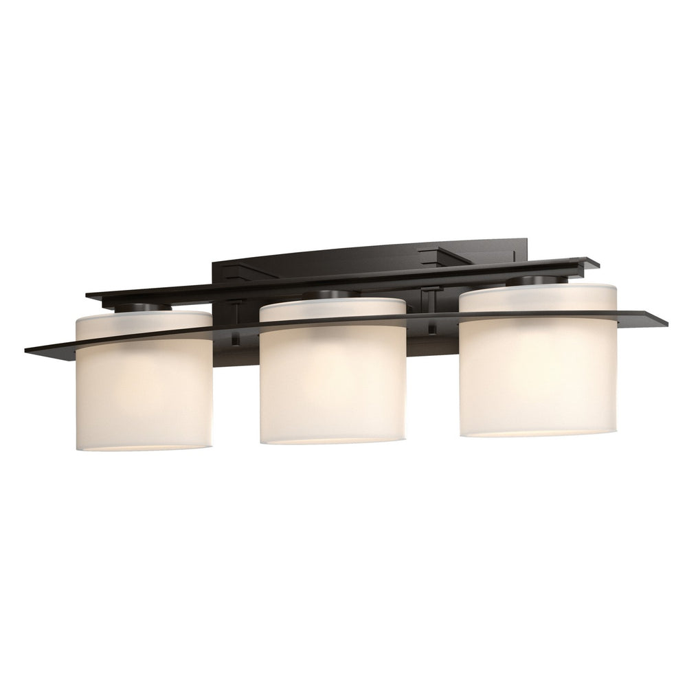 Hubbardton Forge - Three Light Wall Sconce - Ellipse - Oil Rubbed Bronze- Union Lighting Luminaires Decor