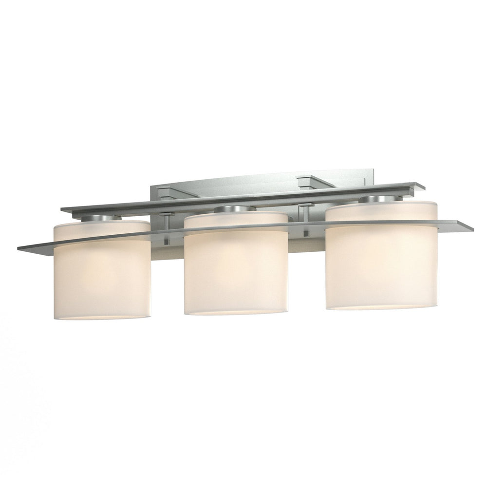 Hubbardton Forge - Three Light Wall Sconce - Ellipse - Vintage Platinum- Union Lighting Luminaires Decor