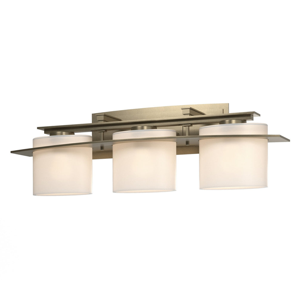 Hubbardton Forge - Three Light Wall Sconce - Ellipse - Soft Gold- Union Lighting Luminaires Decor