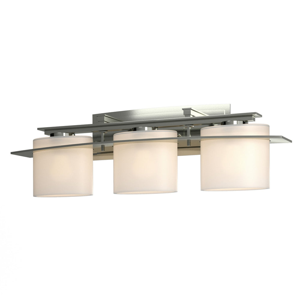 Hubbardton Forge - Three Light Wall Sconce - Ellipse - Sterling- Union Lighting Luminaires Decor