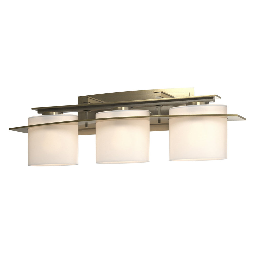 Hubbardton Forge - Three Light Wall Sconce - Ellipse - Modern Brass- Union Lighting Luminaires Decor