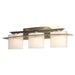 Hubbardton Forge - Three Light Wall Sconce - Ellipse - Modern Brass- Union Lighting Luminaires Decor