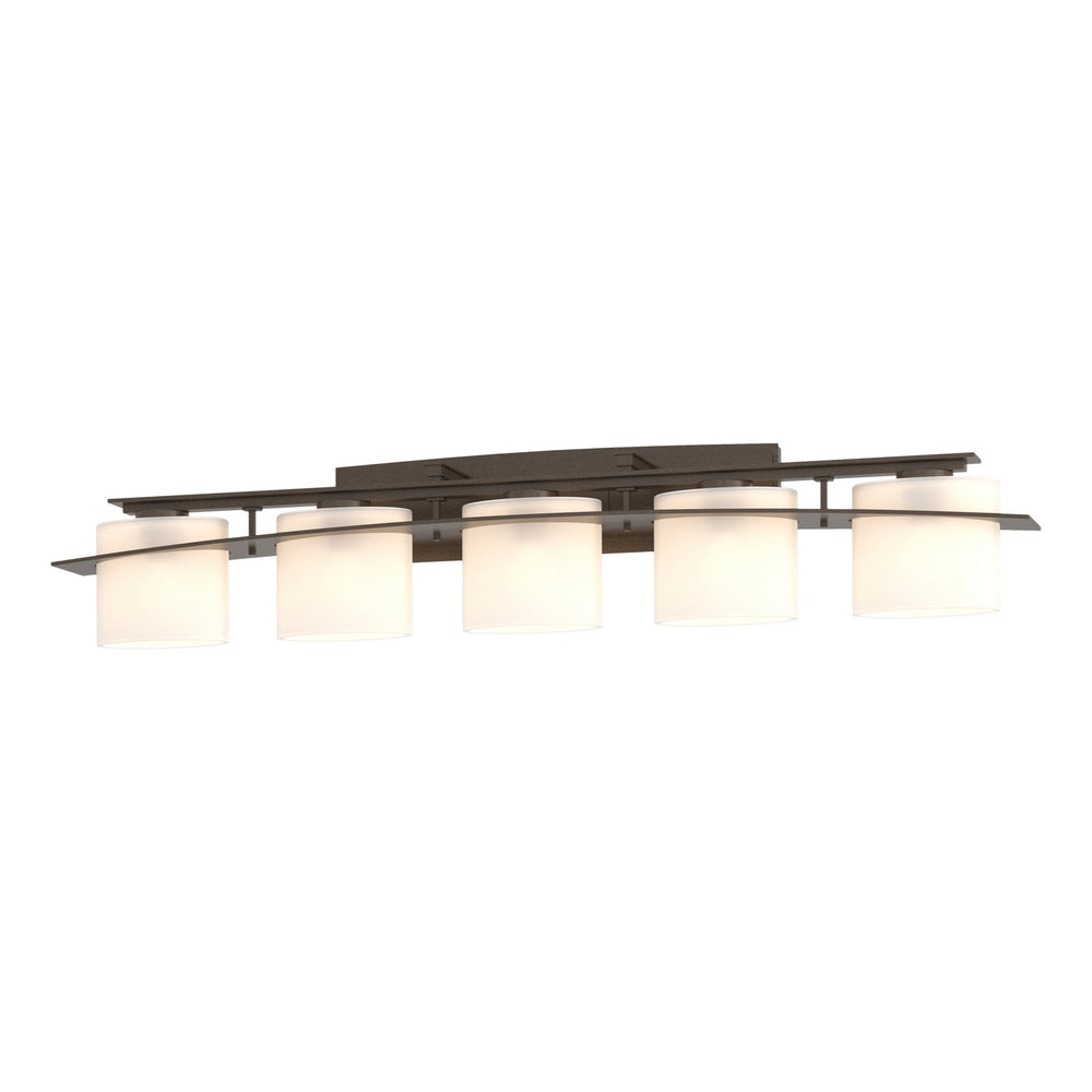 Hubbardton Forge - Five Light Wall Sconce - Ellipse - Bronze- Union Lighting Luminaires Decor