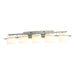 Hubbardton Forge - Five Light Wall Sconce - Ellipse - Sterling- Union Lighting Luminaires Decor