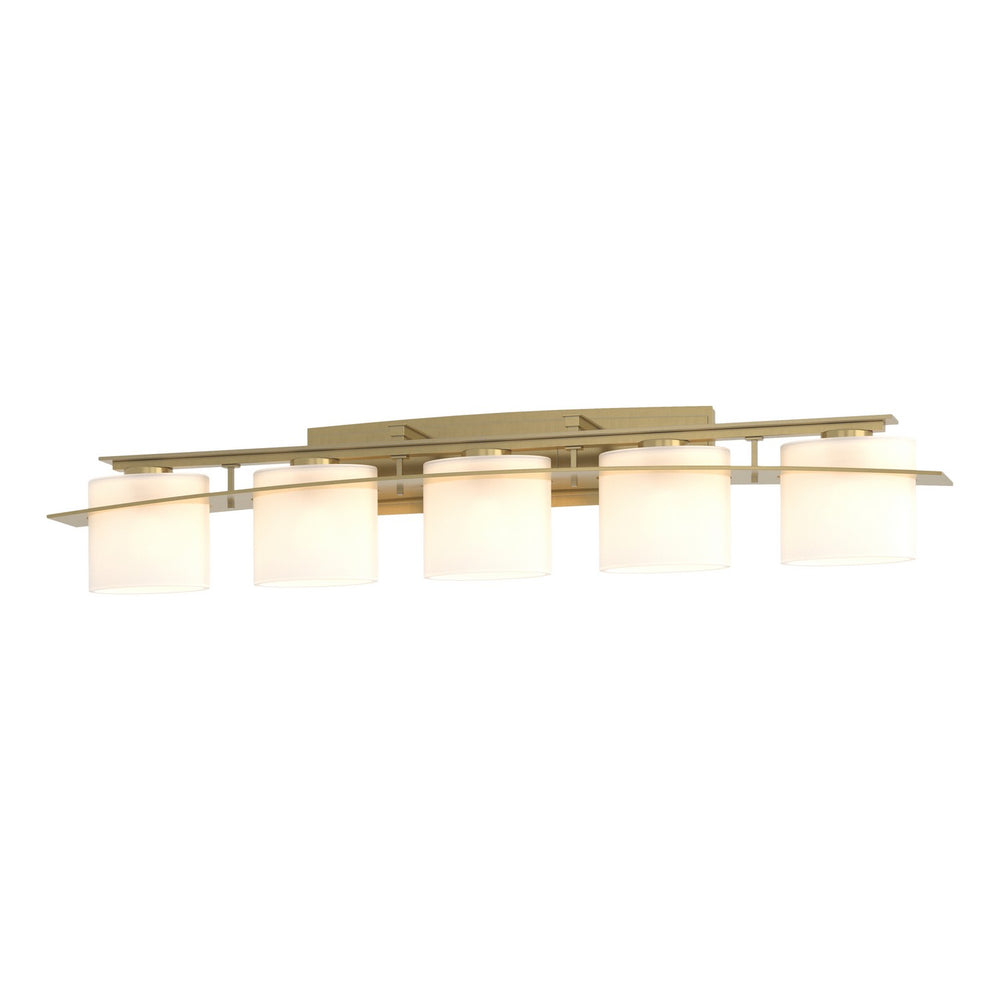 Hubbardton Forge - Five Light Wall Sconce - Ellipse - Modern Brass- Union Lighting Luminaires Decor