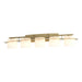 Hubbardton Forge - Five Light Wall Sconce - Ellipse - Modern Brass- Union Lighting Luminaires Decor