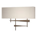 Hubbardton Forge - LED Wall Sconce - Cavaletti - Bronze- Union Lighting Luminaires Decor