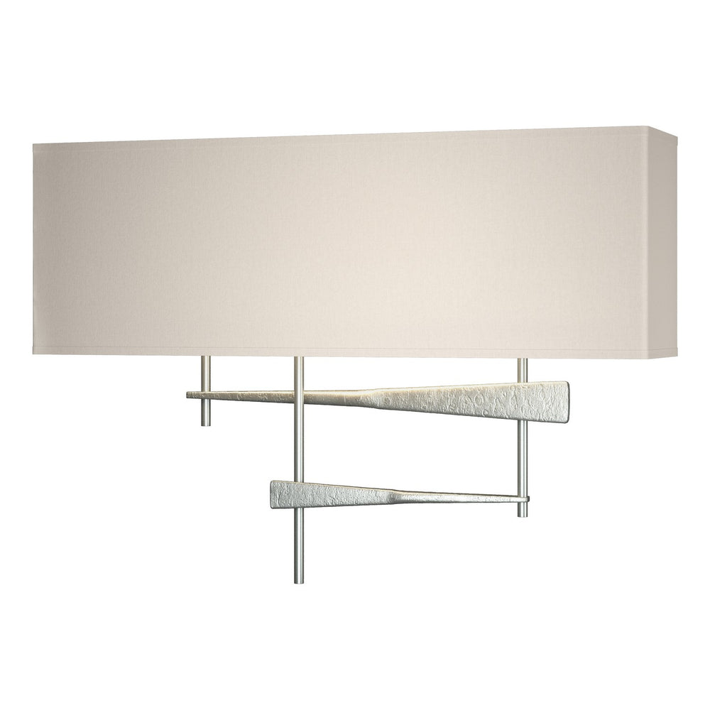 Hubbardton Forge - LED Wall Sconce - Cavaletti - Vintage Platinum- Union Lighting Luminaires Decor