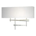 Hubbardton Forge - LED Wall Sconce - Cavaletti - Vintage Platinum- Union Lighting Luminaires Decor