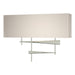 Hubbardton Forge - LED Wall Sconce - Cavaletti - Sterling- Union Lighting Luminaires Decor