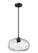 Z-Lite Canada - One Light Pendant - Chloe - Matte Black- Union Lighting Luminaires Decor