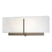 Hubbardton Forge - LED Wall Sconce - Exos - Dark Smoke- Union Lighting Luminaires Decor