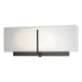 Hubbardton Forge - LED Wall Sconce - Exos - Black- Union Lighting Luminaires Decor