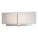 Hubbardton Forge - LED Wall Sconce - Exos - Vintage Platinum- Union Lighting Luminaires Decor