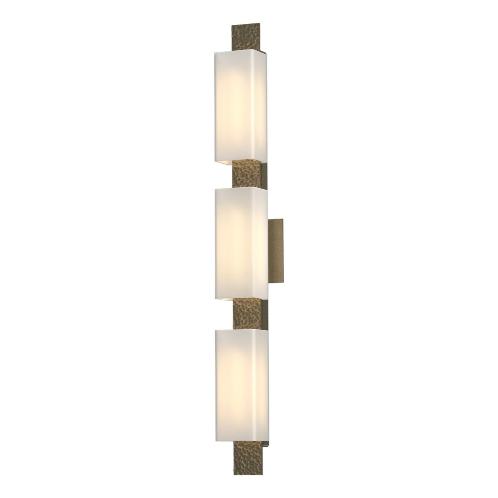 Hubbardton Forge - Three Light Wall Sconce - Oceanus - Soft Gold- Union Lighting Luminaires Decor